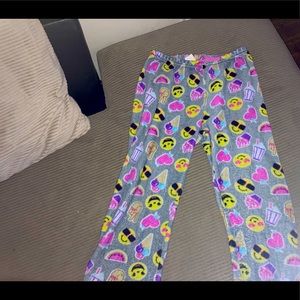 Emoji pajama pants